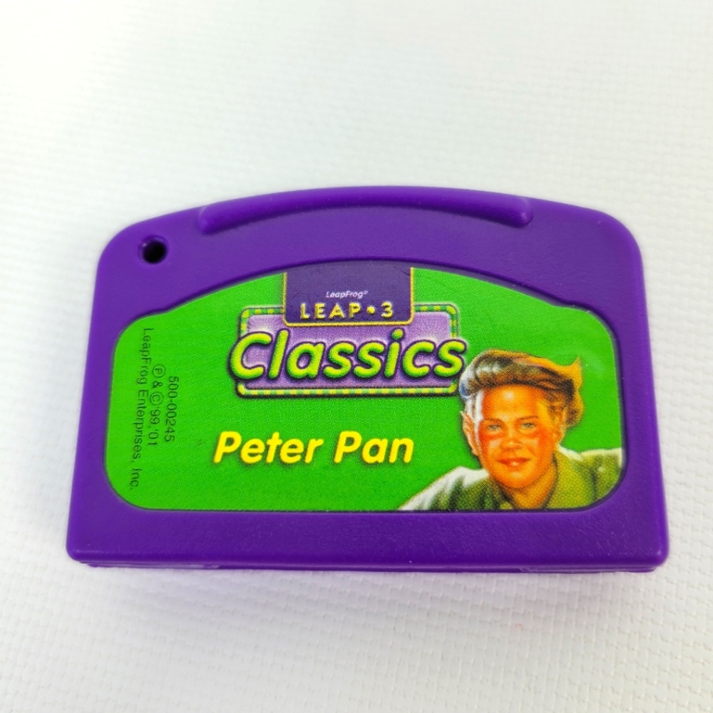 Leap Frog Leap3 Peter Pan Game Vintage 99'